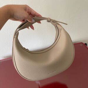 NWT Bostanten Khaki Crescent Shoulder Bag